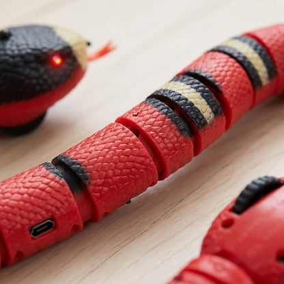 Smart Sensing Snake Toy for Interactive Play