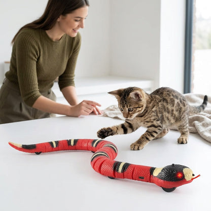 Smart Sensing Snake Toy for Interactive Play