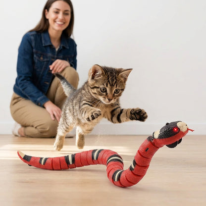 Smart Sensing Snake Toy for Interactive Play