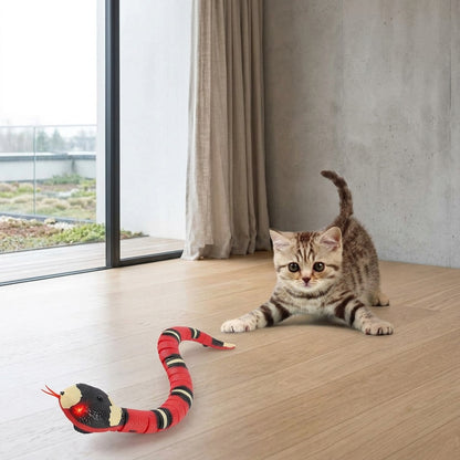 Smart Sensing Snake Toy for Interactive Play